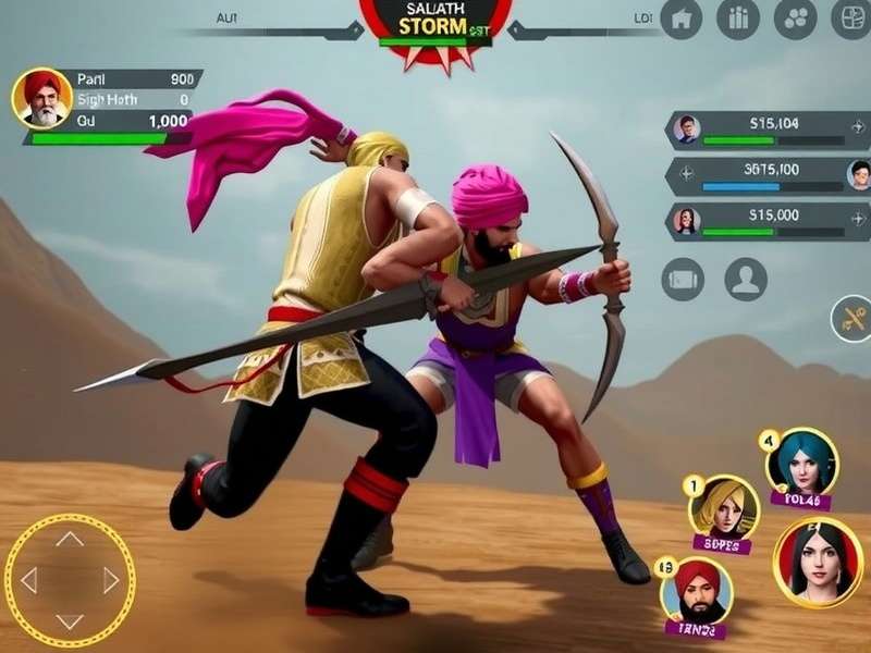 Sikh Storm character customization screen